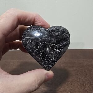 Astrophyllite Crystal Heart #A